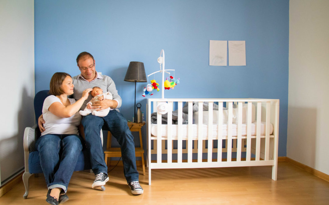 Photo à domicile avec le petit Arthur