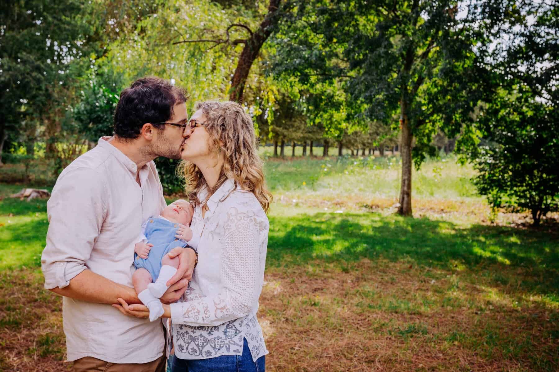 Photo de famille avec photographe professionnelle pres de toulouse